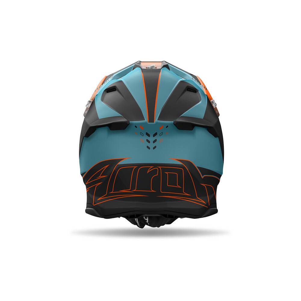 Casque Airoh Twist Shard Orange Matt Casques Moto Tout Terrain